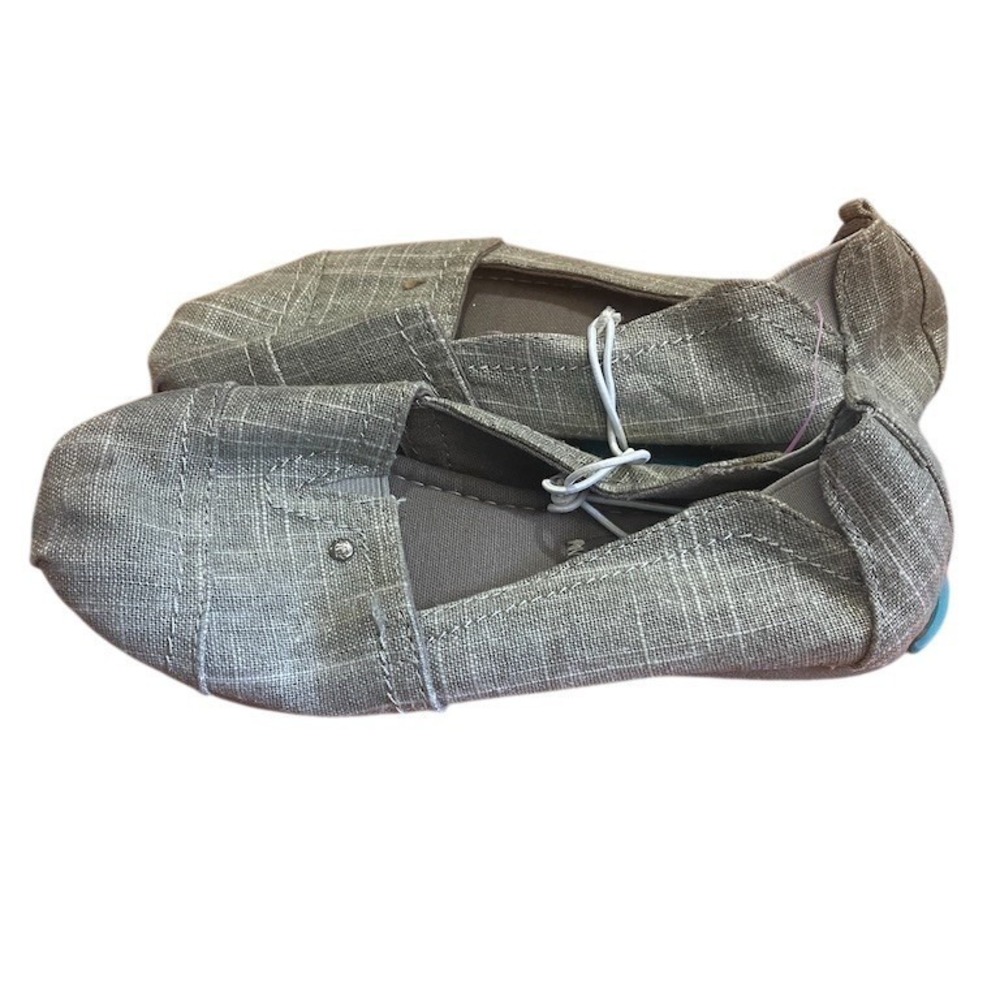 Mad Love Womens Slip-On Loafer Flats Gray Size 3‎ Casual Everyday